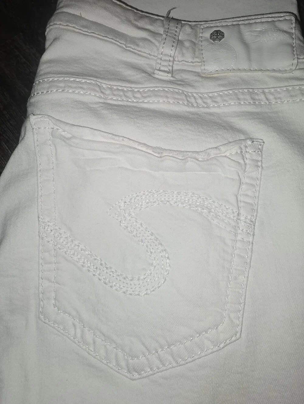 Silver Jeans classic white